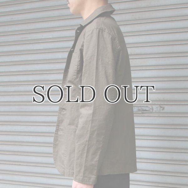画像22: 綿麻ムラ糸サージドライビング_Jacket【MADE IN JAPAN】『日本製』/ Upscape Audience (22)