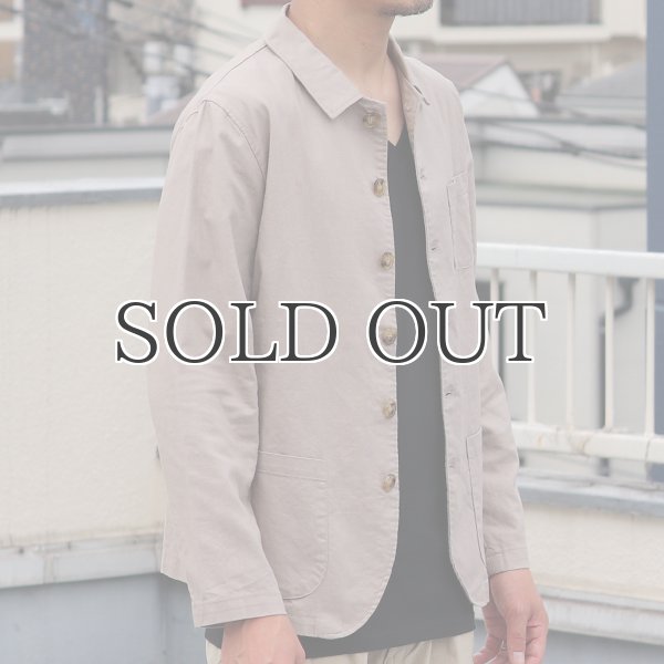 画像5: 綿麻ムラ糸サージドライビング_Jacket【MADE IN JAPAN】『日本製』/ Upscape Audience (5)