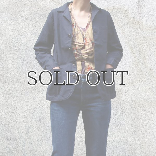 画像4: 綿麻ムラ糸サージドライビング_Jacket［Lady's］【MADE IN JAPAN】『日本製』【送料無料】/ Upscape Audience (4)