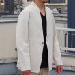 画像5: 【RE PRICE/価格改定】綿麻キャンバス1Bカラーレス_jacket【MADE IN JAPAN】『日本製  / Upscape Audience (5)