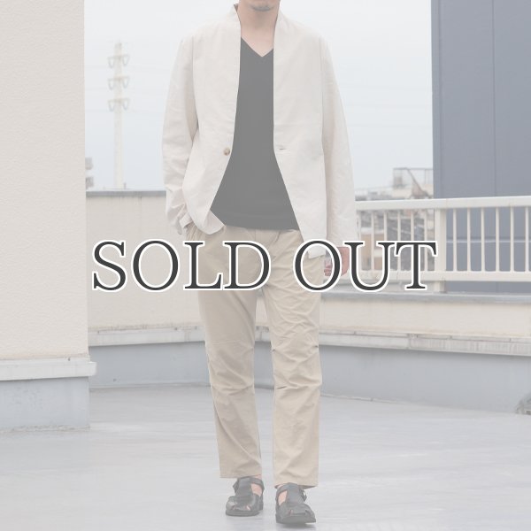 画像8: 綿麻キャンバス1Bカラーレス_jacket【MADE IN JAPAN】『日本製  / Upscape Audience (8)