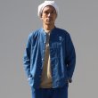 画像16: 麻混デニムマオカラー９分袖 ライト_Jacket【MADE IN JAPAN】『日本製』/ Upscape Audience (16)