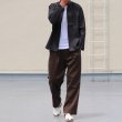 画像7: 麻混デニムマオカラー９分袖 ライト_Jacket【MADE IN JAPAN】『日本製』/ Upscape Audience (7)