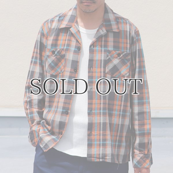 画像4: 70’sサーフチェックオープンカラーライト_Jacket【MADE IN JAPAN】『日本製』/ Upscape Audience (4)