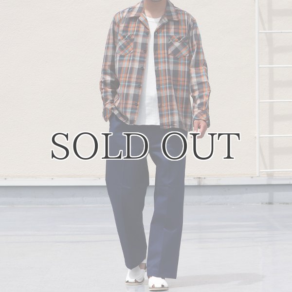 画像7: 70’sサーフチェックオープンカラーライト_Jacket【MADE IN JAPAN】『日本製』/ Upscape Audience (7)