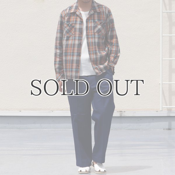 画像8: 70’sサーフチェックオープンカラーライト_Jacket【MADE IN JAPAN】『日本製』/ Upscape Audience (8)