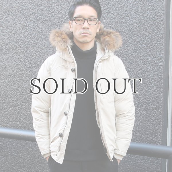 画像20: 『ダウン＆フェザー』小松精錬撥水ナイロン脱着ファー付N2Bダウンジャケット 【送料無料】 / Audience (20)