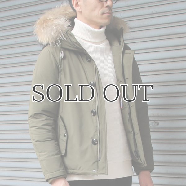 画像14: 『ダウン＆フェザー』小松精錬撥水ナイロン脱着ファー付N2Bダウンジャケット 【送料無料】 / Audience (14)