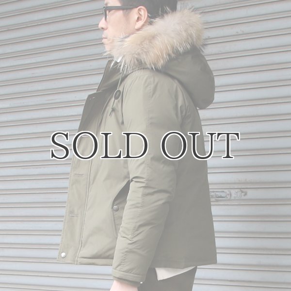 画像16: 『ダウン＆フェザー』小松精錬撥水ナイロン脱着ファー付N2Bダウンジャケット 【送料無料】 / Audience (16)