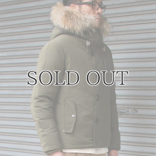 画像15: 『ダウン＆フェザー』小松精錬撥水ナイロン脱着ファー付N2Bダウンジャケット 【送料無料】 / Audience (15)