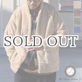 画像: ソフトタッチ ボアフリース ショールカラー スナップジャケット【MADE IN JAPAN】『日本製』/ Upscape Audience