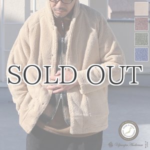 画像: ソフトタッチ ボアフリース ショールカラー スナップジャケット【MADE IN JAPAN】『日本製』/ Upscape Audience