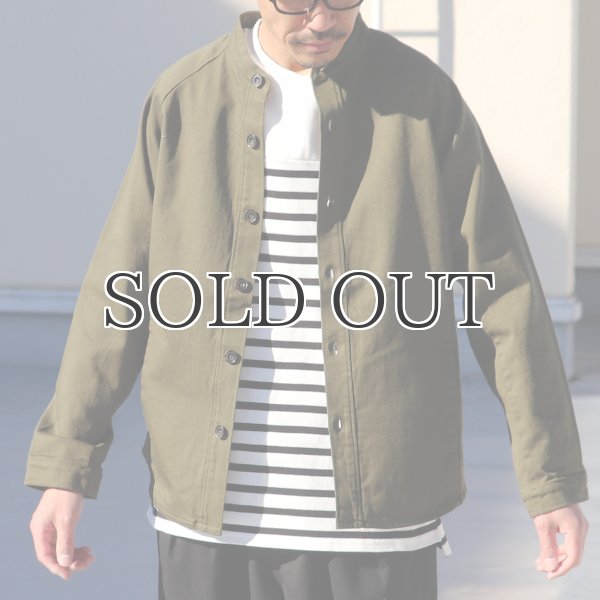 画像3: ヘビーツイルラグランスリーブ マオカラージャケット『日本製』  / Upscape Audience (3)