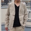 画像3: コットンリネンストレッチ2Bクラークジャケット『日本製』/ Upscape Audience (3)