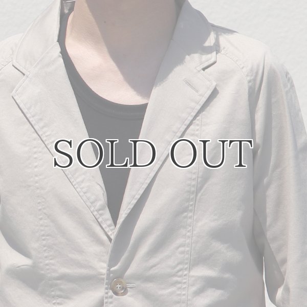 画像19: 【RE PRICE / 価格改定】コットンリネンストレッチ2Bクラークジャケット『日本製』/ Upscape Audience (19)