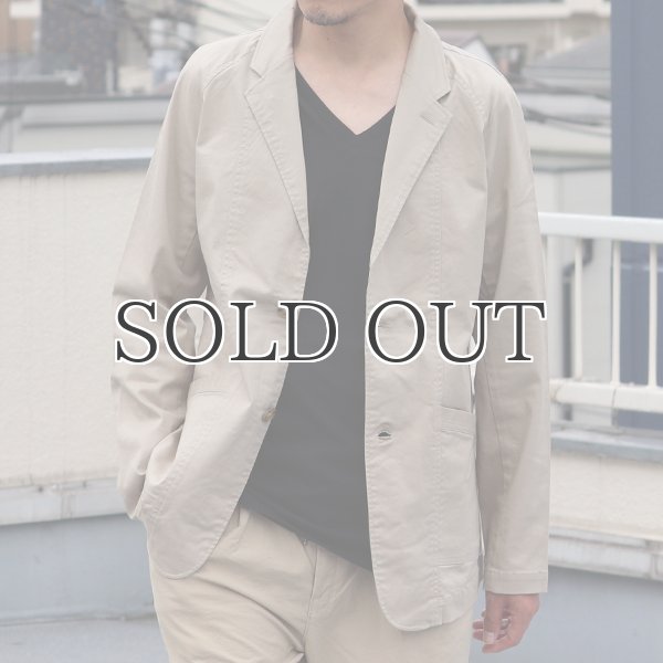画像2: 【RE PRICE / 価格改定】コットンリネンストレッチ2Bクラークジャケット『日本製』/ Upscape Audience (2)