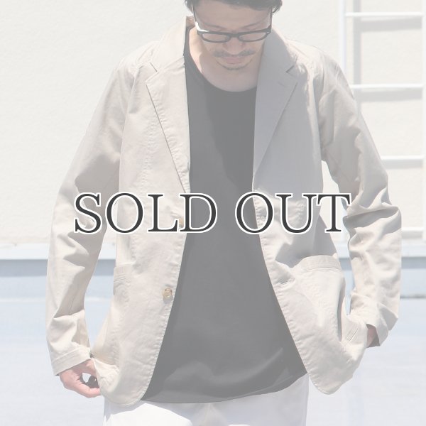 画像4: 【RE PRICE / 価格改定】コットンリネンストレッチ2Bクラークジャケット『日本製』/ Upscape Audience (4)