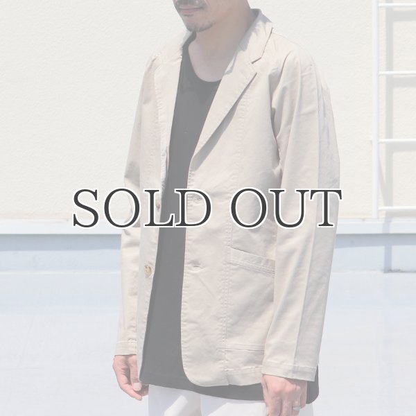 画像6: 【RE PRICE / 価格改定】コットンリネンストレッチ2Bクラークジャケット『日本製』/ Upscape Audience (6)