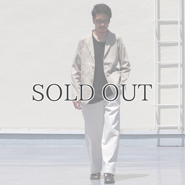 画像7: 【RE PRICE / 価格改定】コットンリネンストレッチ2Bクラークジャケット『日本製』/ Upscape Audience (7)