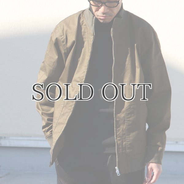 画像4: コットンリネンストレッチ メンバーズオンリーZIPブルゾン『日本製』  / Upscape Audience (4)
