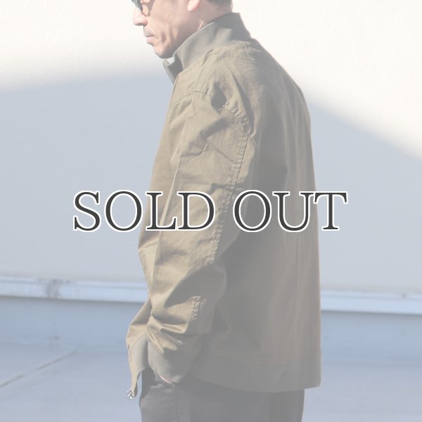 画像5: コットンリネンストレッチ メンバーズオンリーZIPブルゾン『日本製』  / Upscape Audience (5)