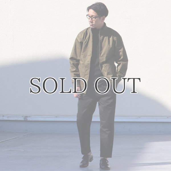 画像6: コットンリネンストレッチ メンバーズオンリーZIPブルゾン『日本製』  / Upscape Audience (6)