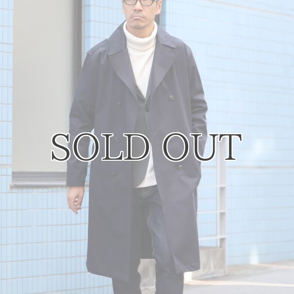 画像3: VENTILE®（ベンタイル）40/2耐水撥水ギャバ ロングトレンチコート『日本製』【送料無料】  / Upscape Audience (3)