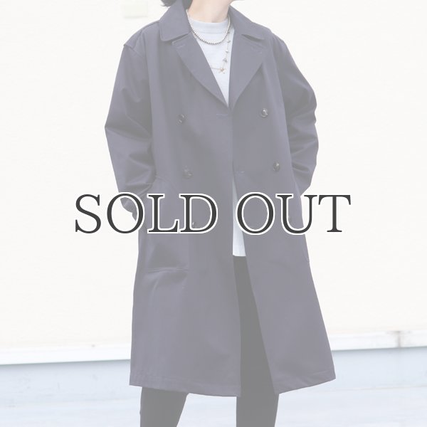 画像9: VENTILE®（ベンタイル）40/2耐水撥水ギャバ ロングトレンチコート［Lady's］『日本製』【送料無料】  / Upscape Audience (9)