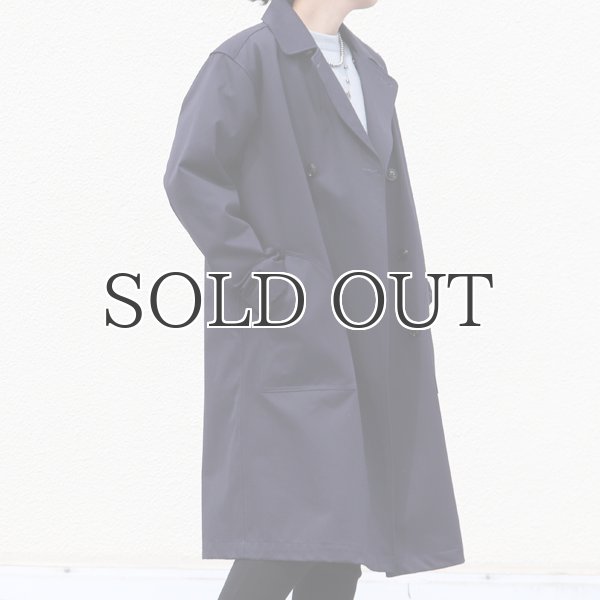 画像7: VENTILE®（ベンタイル）40/2耐水撥水ギャバ ロングトレンチコート［Lady's］『日本製』【送料無料】  / Upscape Audience (7)