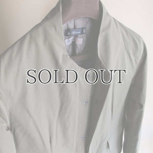 画像12: イタリアBESTE撥水加工高密度ツイル裏ダイヤキルトジャケブル / Audience (12)