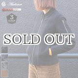 画像: 610ｇウールメルトン裏ダイヤキルトMA-1ジャケット【レディース】【送料無料】 / Audience