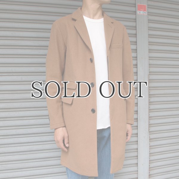 画像17: 610gウールメルトン比翼仕立3Bチェスターコート 【送料無料】 / Audience (17)