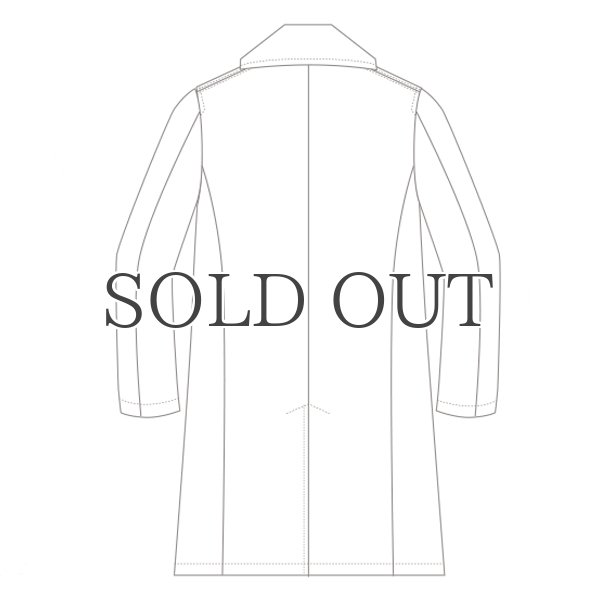 画像8: 610gウールメルトン比翼仕立3Bチェスターコート 【送料無料】 / Audience (8)