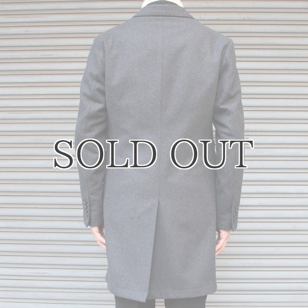 画像12: 610gウールメルトン比翼仕立3Bチェスターコート 【送料無料】 / Audience (12)