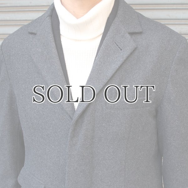 画像14: 610gウールメルトン比翼仕立3Bチェスターコート 【送料無料】 / Audience (14)