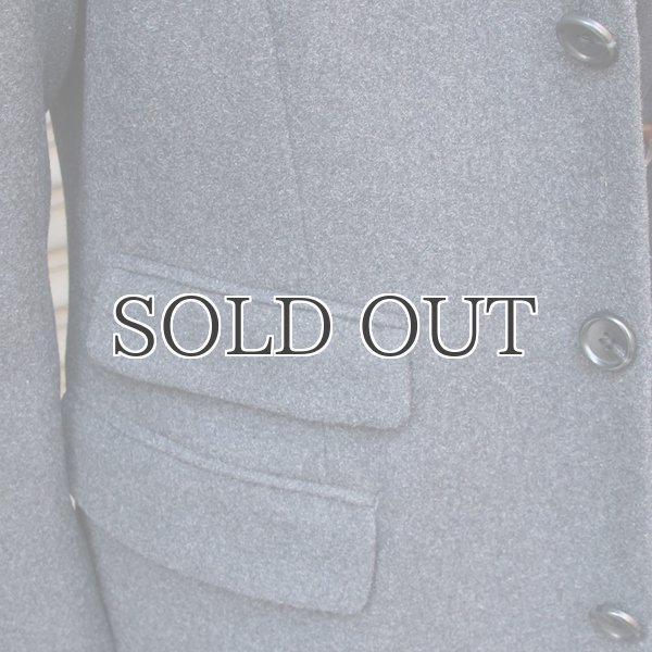 画像15: 610gウールメルトン比翼仕立3Bチェスターコート 【送料無料】 / Audience (15)