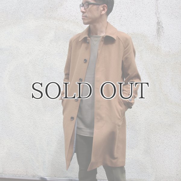 画像3: 610gウールメルトンステンカラーコート 【送料無料】 / Audience (3)