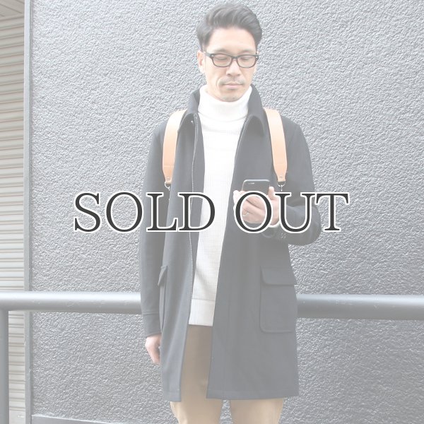 画像7: 610g ウールメルトンバルカラーコート 【送料無料】 / Audience (7)