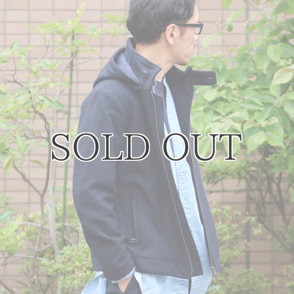 画像7: 840gピュアウールメルトンN1デッキ脱着フードジャケット【送料無料】 / Audience (7)