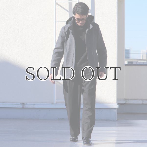 画像5: 840gピュアウールメルトンN1デッキ脱着フードジャケット【送料無料】 / Audience (5)