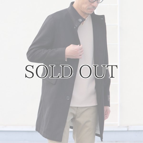 画像8: 550gイタリアNOBILIAビーバー比翼仕立てスタンドカラーコート / Audience (8)