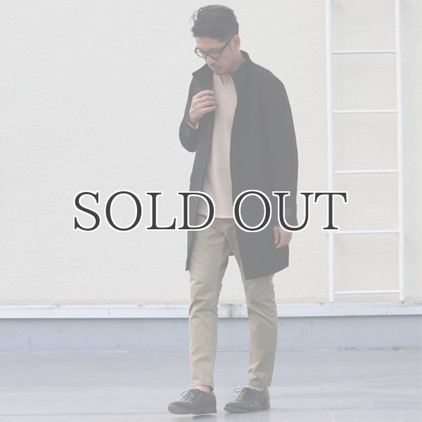 画像9: 550gイタリアNOBILIAビーバー比翼仕立てスタンドカラーコート / Audience (9)