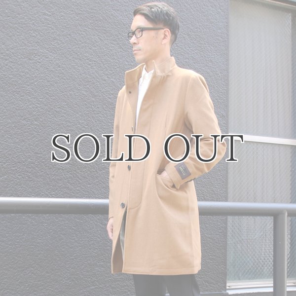 画像13: 550ｇイタリアNOBILIAビーバー比翼仕立てスタンドカラーコート / Audience (13)