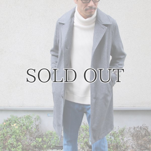 画像6: 550gイタリアNOBILIAビーバーシングルトレンチコート【送料無料】 / Audience (6)