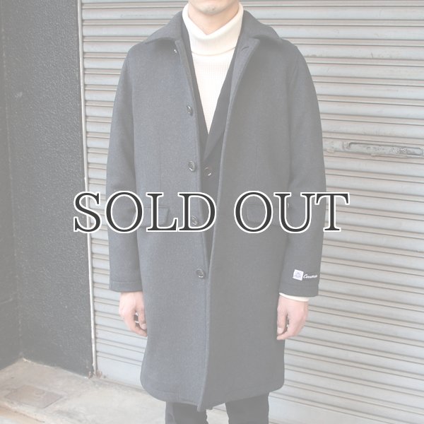 画像14: 670gフランスCareemanビーバーステンカラーコート / Audience (14)