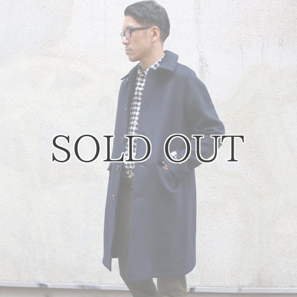 画像3: 670gフランスCareemanビーバーステンカラーコート / Audience (3)