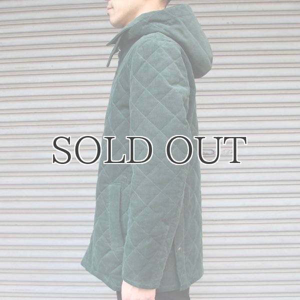 画像14: キルティング脱着フード付ステンカラージャケット 【送料無料】/ Audience (14)