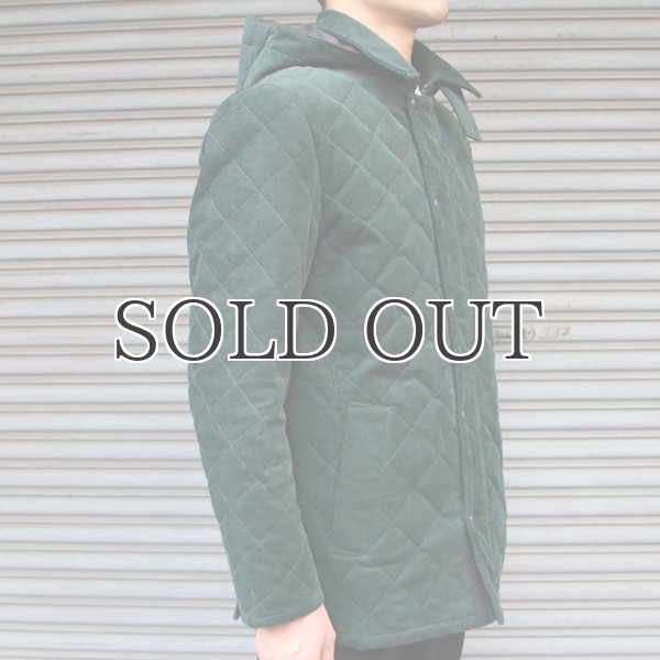 画像16: キルティング脱着フード付ステンカラージャケット 【送料無料】/ Audience (16)