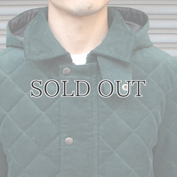 画像17: キルティング脱着フード付ステンカラージャケット 【送料無料】/ Audience (17)