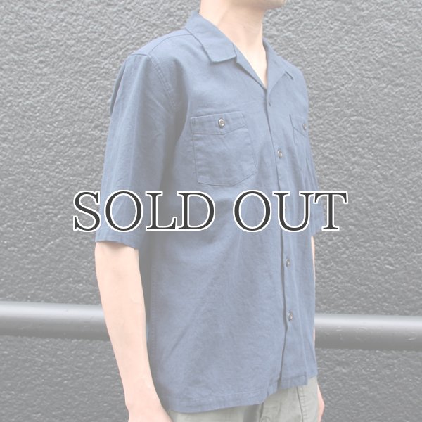 画像15: ソフトリネンコットンキャンバスオープンカラー5/Sシャツジャケット【MADE IN JAPAN】『日本製』/ Upscape Audience (15)
